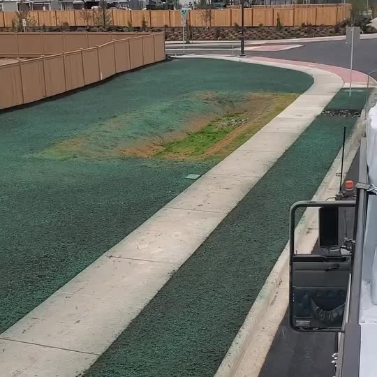Project: Marysville Residential Neighborhood Development,  Hydroseeding Lawns and Sidewalks