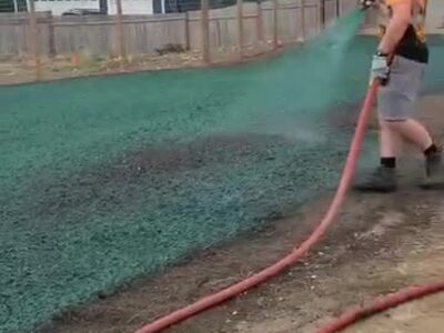 Project: Snoqualmie North-Fork Hydroseeding Custom Home Lawn Seeding